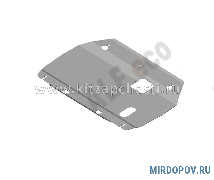 Защита двигателя и КПП (сталь 2мм + крепеж) "Фирма Alfeco" JAC J7 ALF5613ST